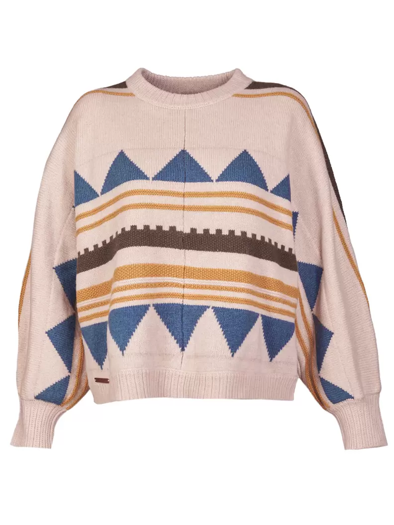 Sweater Lana Mujer Carmin Mostaza Rockford