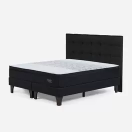 Cama Tempo King + Respaldo Issey