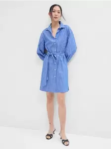 Vestido GAP Camisero Mujer Rayado