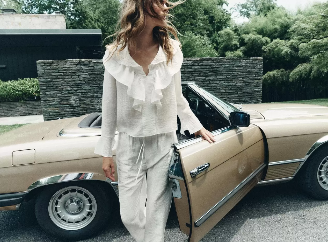 BLUSA CUELLO BORDADO ZW COLLECTION