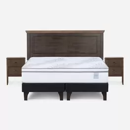 Cama Neo Plus 2 Plazas + Muebles Anna