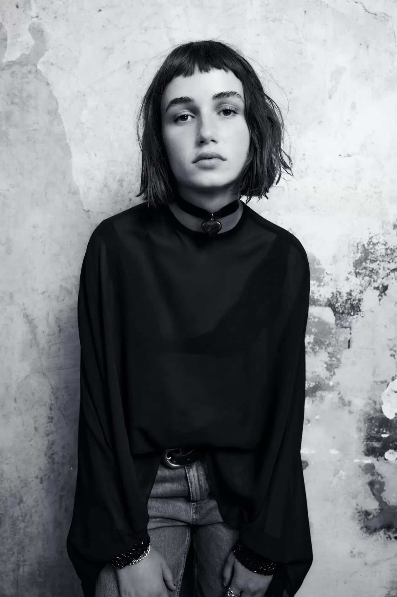 TOP GEORGETTE ABALORIOS