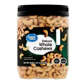 Castañas De Cajú Enteras Y Saladas, 850 g