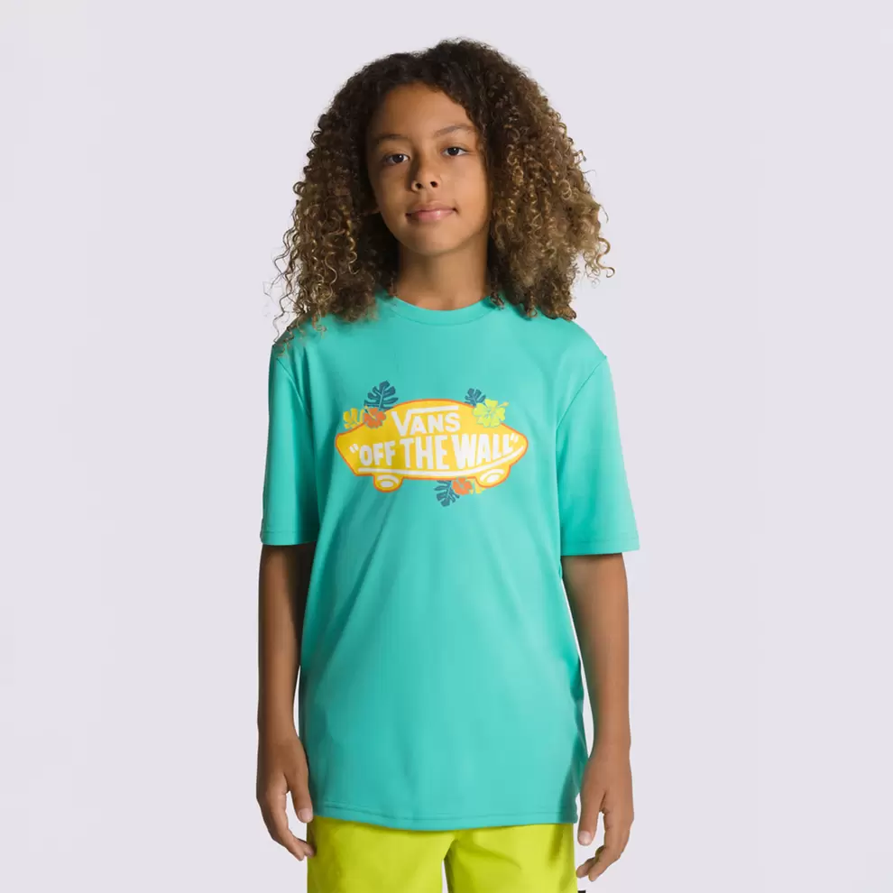 Polera Always Aloha Sun Shirt Ss (8-14 AñOs) Waterfall