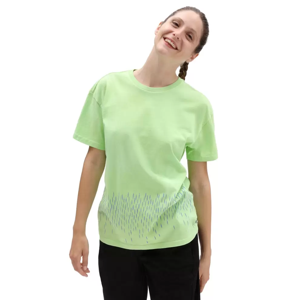 Polera Manga Corta Vault X Julia Chiang Tee (Julia Chiang) Verde claro