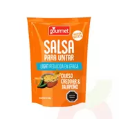 Salsa para Untar Light Cheddar y Jalapeño Gourmet 200Gr