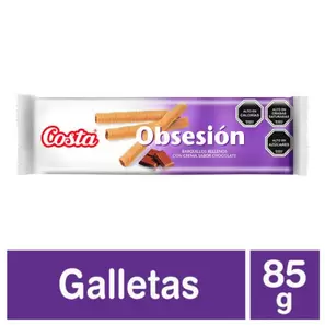 Paquete Galletas Obsesión Clásica Chocolate, 85 g