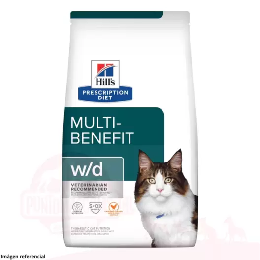 Hills Feline Prescription Diet W/D 1.8Kg (WD)