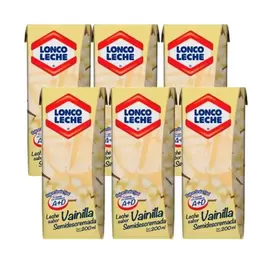 Leche Lonco Leche Sabor Vainilla 6 und 200 ml c/u