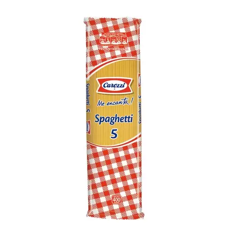 Pastas Carozzi Spaghetti 5 400 Grs