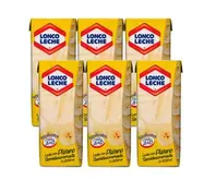 Leche Lonco Leche Sabor Platano 6 und 200 ml c/u