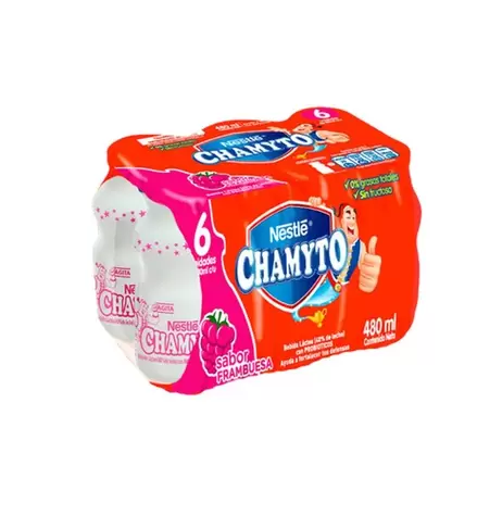 Chamyto Frambuesa 6 unid 80 gr c/u