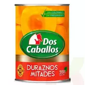 Durazno Dos Caballos 590Gr Mitades