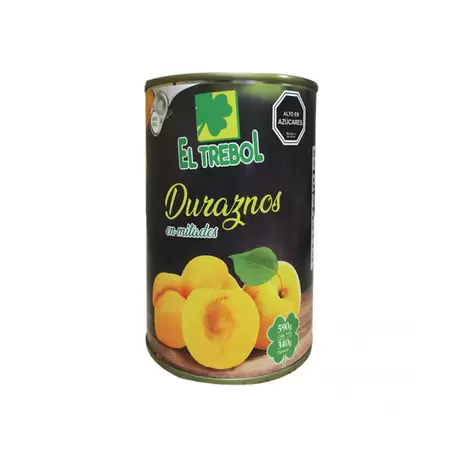 Duraznos El Trebol Mitades 590 gr