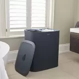 Canasto Dual Ropa Sucia 90 Lts Joseph Joseph