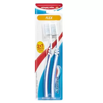 Pack Cepillo Dental Medio Aquafresh 2 Und