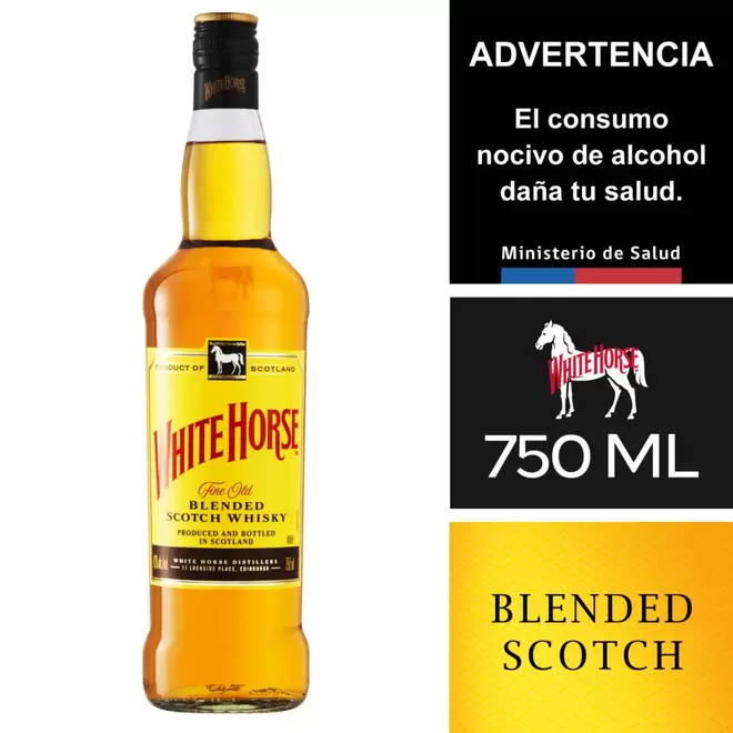 Whisky White Horse fine old 750 cc