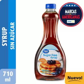 Syrup Para Panqueques Sin Azùcar, 710 ml
