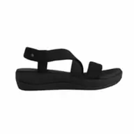 Sandalias Plataforma Mujer Negro Bamers Capri