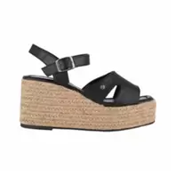 Sandalias Plataforma Mujer Negro Bamers Beirut