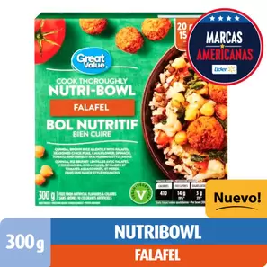 Plato preparado Falafel Nutribowl, 300 g