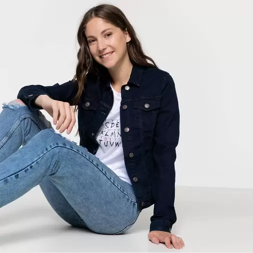 Chaqueta de Jeans Mujer