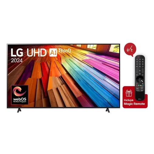 Televisor LED 55 Pulgadas Smart TV 4K UHD 55UT8050PSB + Magic Remote
