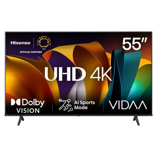 LED Smart TV 55" A6N 4K Ultra HD VIDAA
