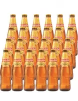 24 cerveza Cusqueña Golden Lager, Botella 330 cc, Cerveza Peruana