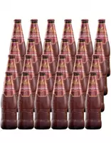 24 cerveza Cusqueña Red Lager, Botella 330 cc, Cerveza Peruana
