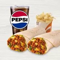  Combo 2 Burritos Chilito + Nachos + Bebida