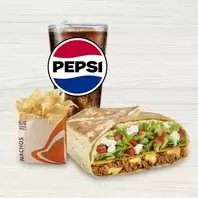  Combo Crunchwrap + Nachos Queso + Bebida