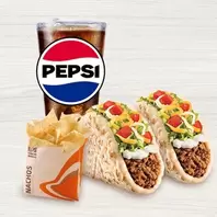  Combo 2 Gorditas Supreme + Nachos  + Bebida