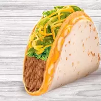 Taco Cheesy Double Decker Vegetariano