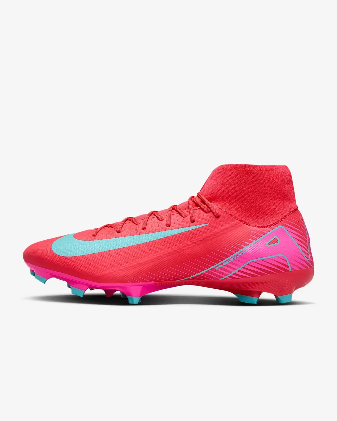 zapato de futbol nike zoom superfly 10 academy fg/mg adulto