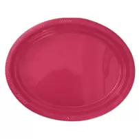 Bandeja Ovalada Fucsia 5 Uni