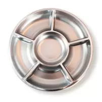Bandeja Cocktail Glam Metal Plata 3 Uni