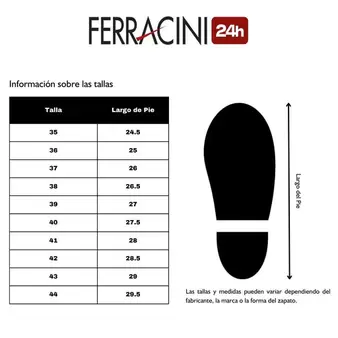 Zapato Ferracini Hombre 4385 Frankfurt Café Casual