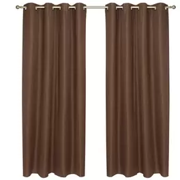 Set Blackout 2P Termico Textura 140X220Chocolate - Chocolate