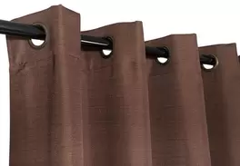 Set Cortinas Continental 140X220 Cm - Café - Café