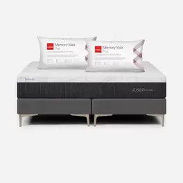 Cama Novus King + Almohada Memory Max Plus