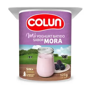 Yoghurt Batido Sabor Mora Pote, 125 g
