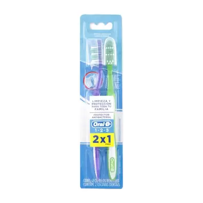 ORAL-B Cepillo 123 mediano