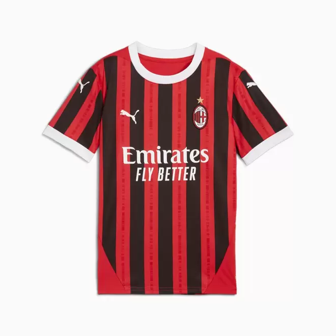 camiseta puma ac milán local 24/25 niño