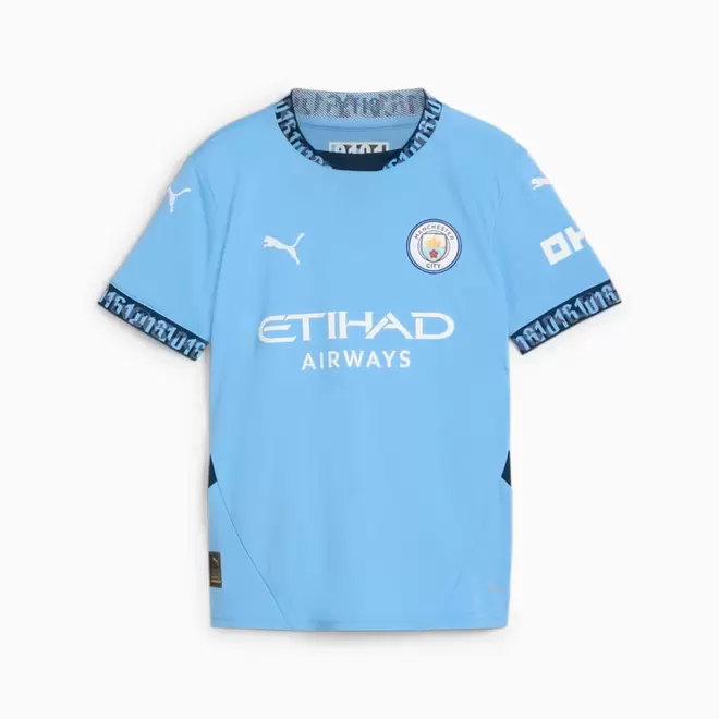 camiseta puma manchester city local 24/25 niño