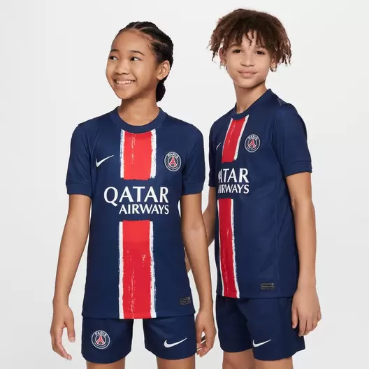 camiseta nike paris saint-germain local 24/25 niño
