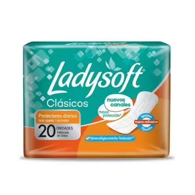 Ladysoft Protectores Diarios x 20 unidades