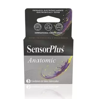 Preservativo Sensor Anatómico x 3