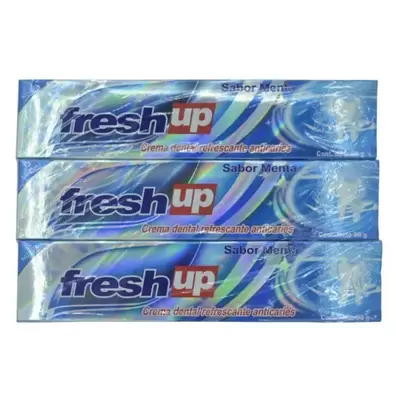 Pasta dental FRESH UP 90 g x 3 unidades Menta