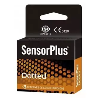 Preservativo SensorPlus Dotted x 3 unidades